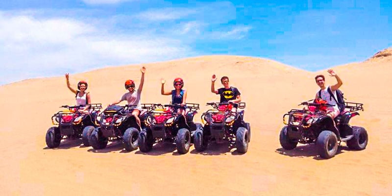Tour cuatrimotos y minibuggi en Paracas